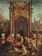 ASPERTINI, Amico The Adoration of the Shepherds oil painting on canvas